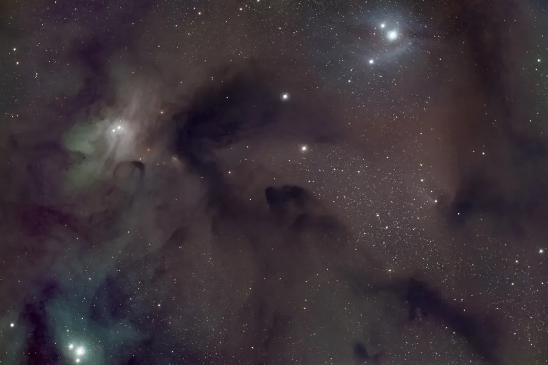 Are all nebulae luminous?, Gas Dust
