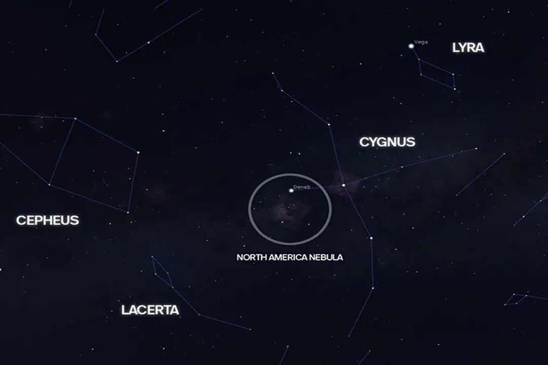 How bright is the North America nebula?, Visual Perception