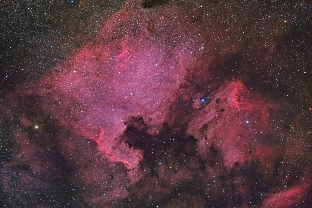 How bright is the North America nebula?, Photographic Revelation
