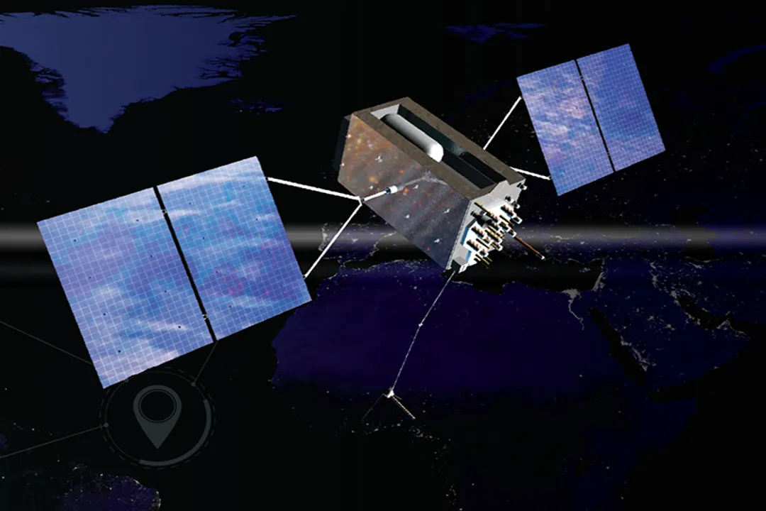 How many geostationary satellites are required for global coverage?