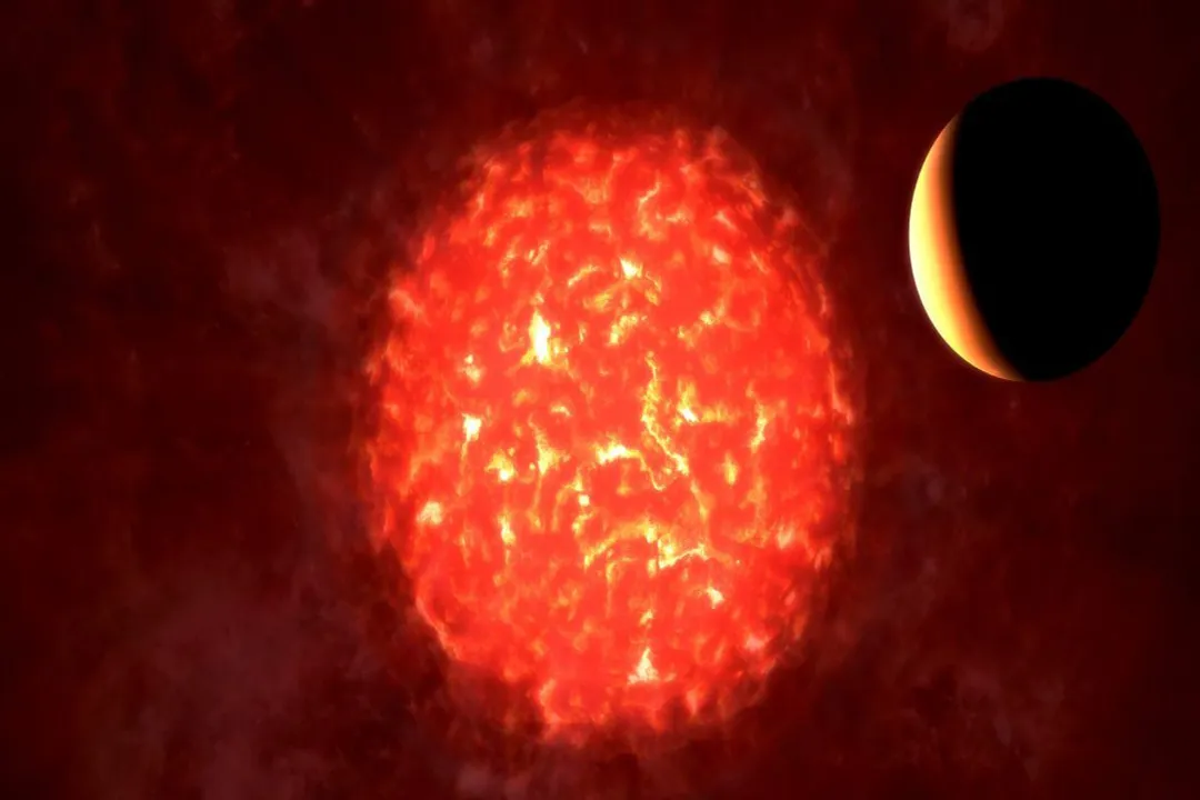 How many of our Suns can fit in the biggest Sun?, Measuring the Unseen Boundary