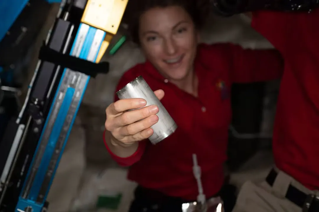 What do astronauts do with urine?