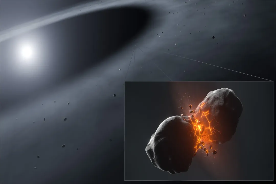 What happens when cosmic objects collide?, Scale of Impact