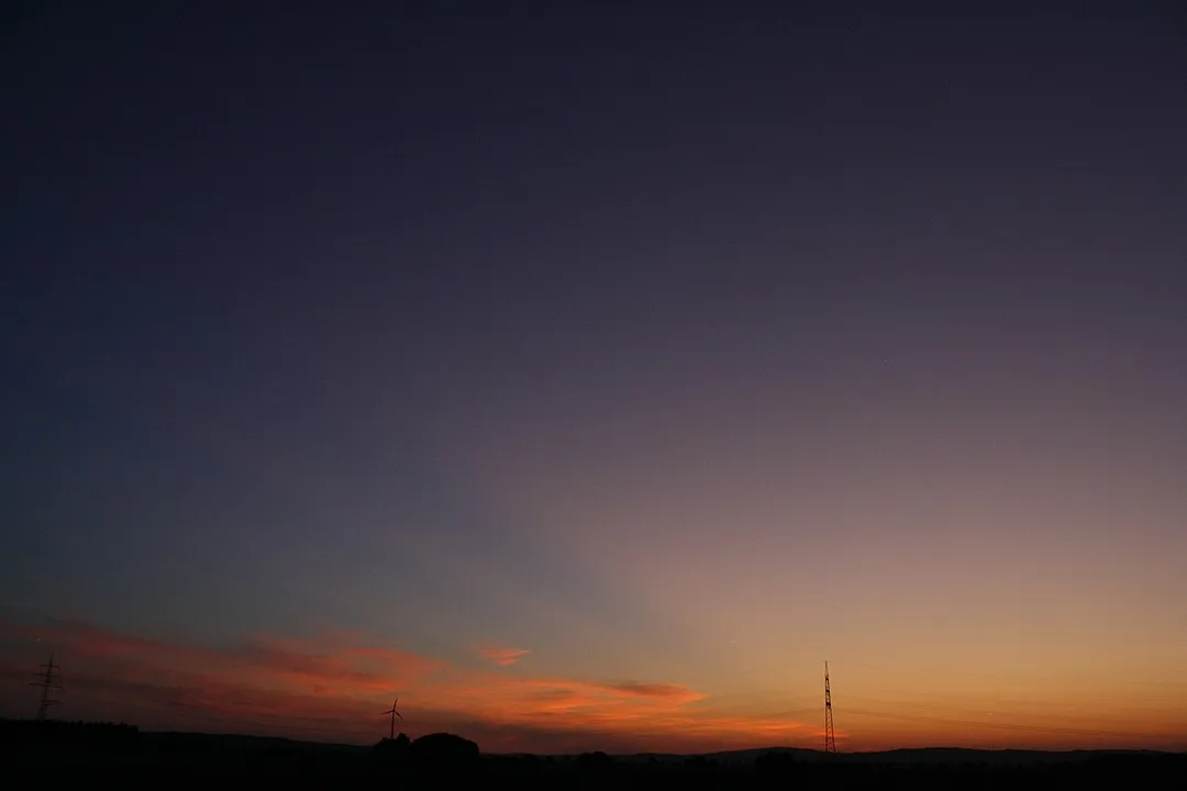 What is that bright light in the sky after sunset?