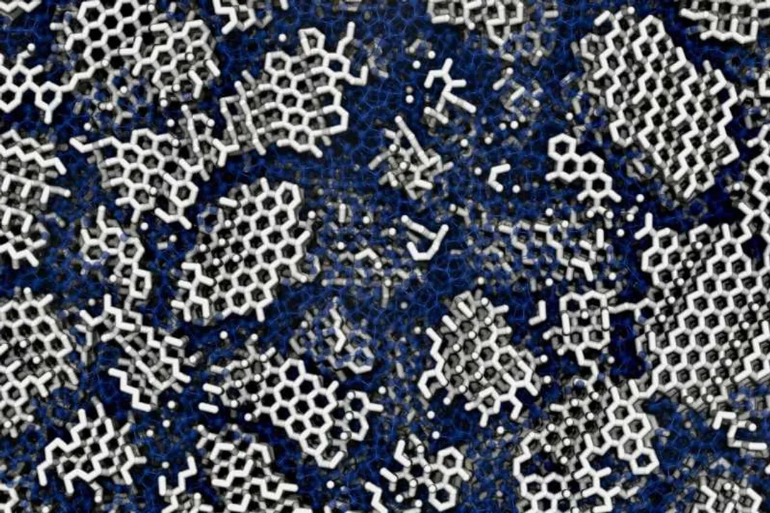 What is the frozen ice in space?