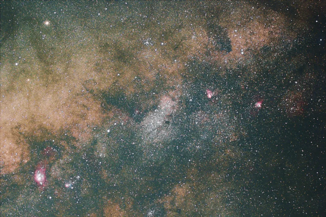 Why do nebulas look so cloudy?