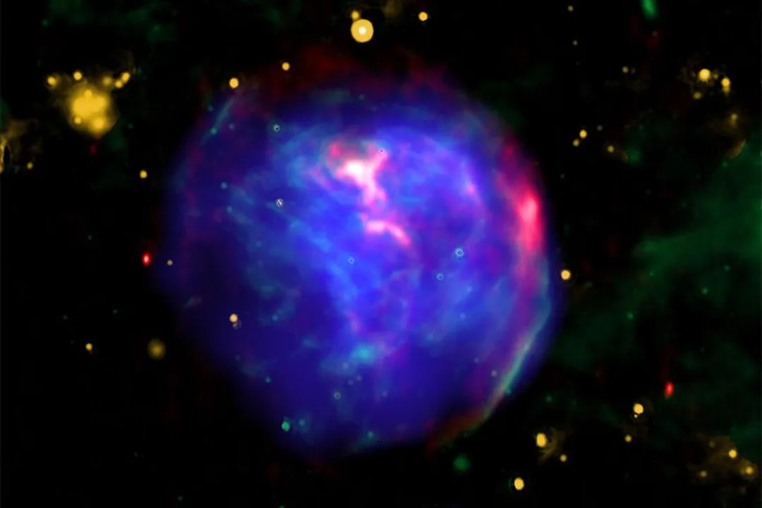 Why do supernova remnants glow?