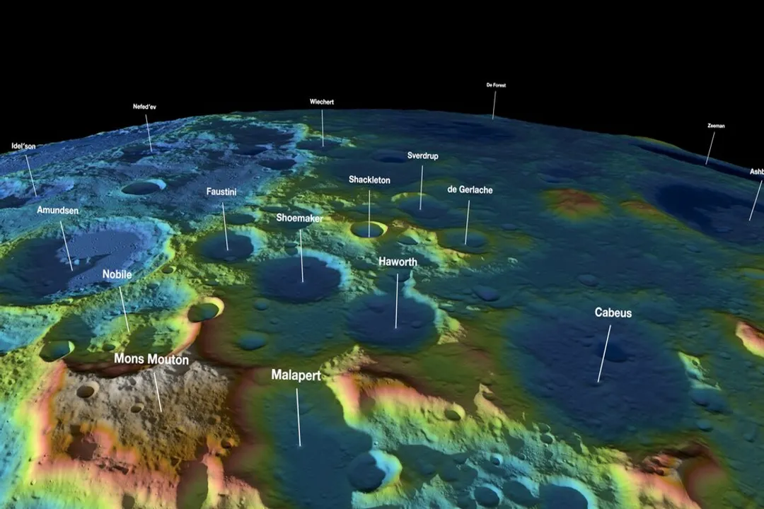 Can we see the south side of the Moon?, Hemisphere Differences