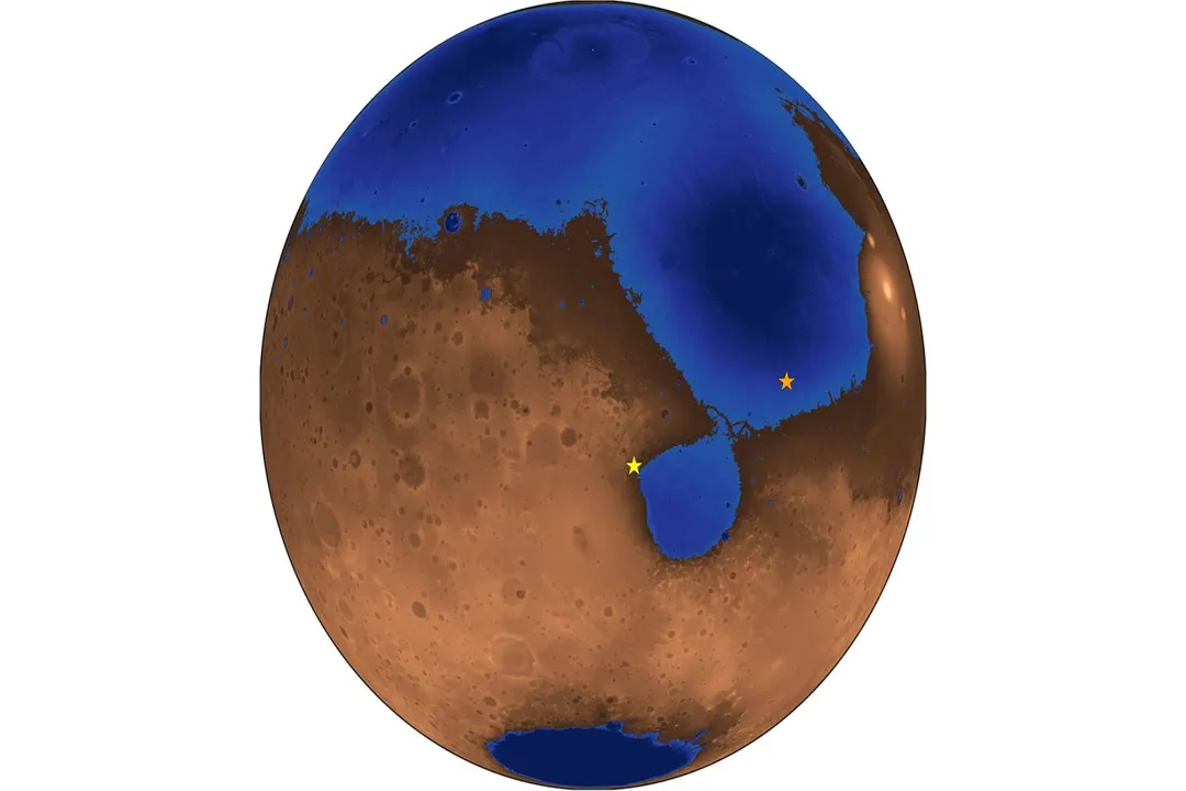 Did Mars once had an ocean with sandy beaches?, Radar Signatures