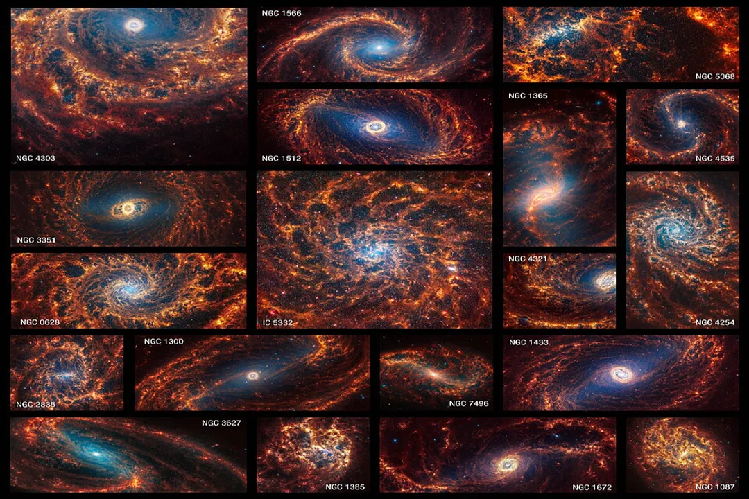 Do spiral galaxies have star formation?, Star Nurseries