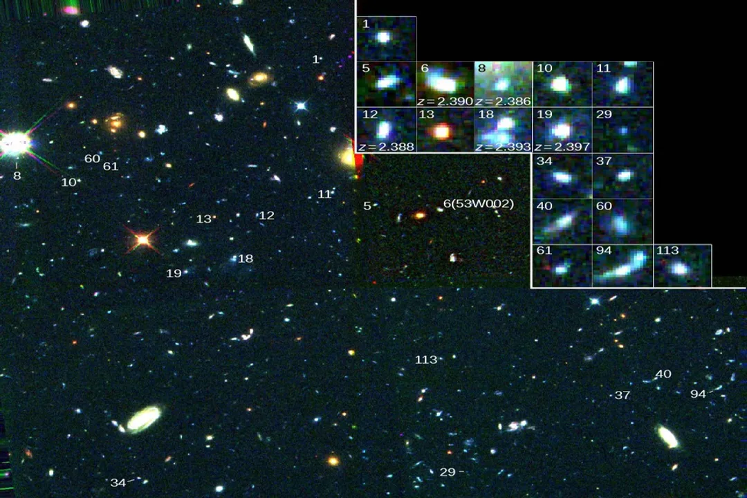 How do astronomers detect distant galaxies?, Beyond the Blur