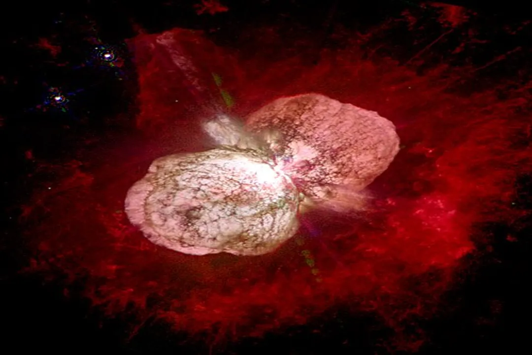 Is Carina Nebula in the Milky Way?, Pillars and Dust