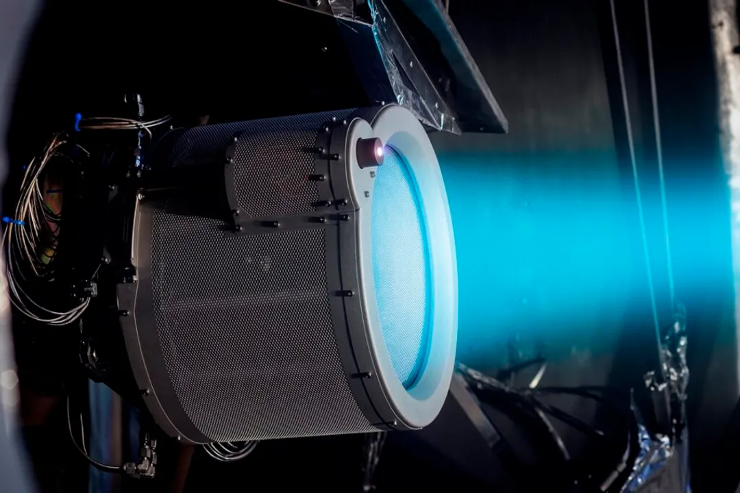What are the disadvantages of ion thrusters?, Component Wear
