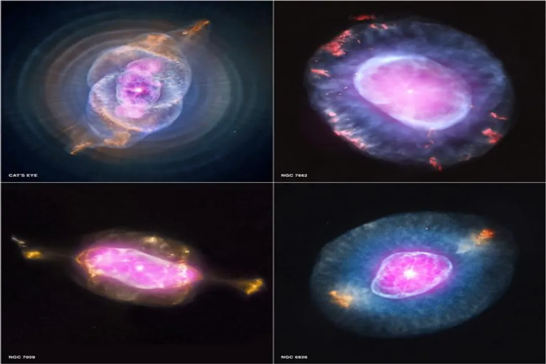 What happened as the nebula became denser?