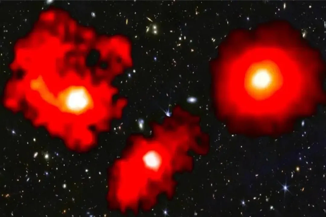 What is a red galaxy?