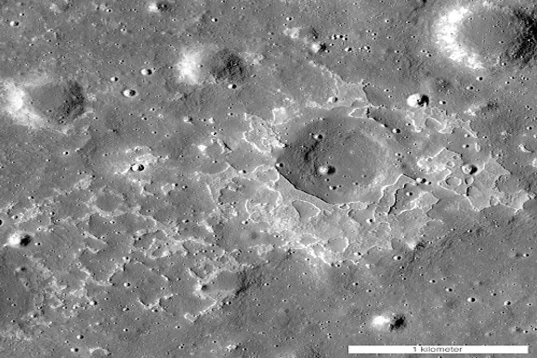 What is maria on the Moon made of?, Primary Material