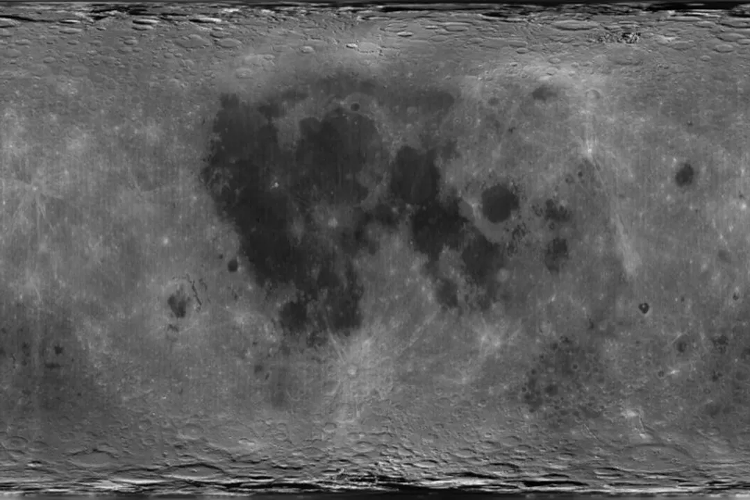 What is maria on the Moon made of?, Contrast with Highlands