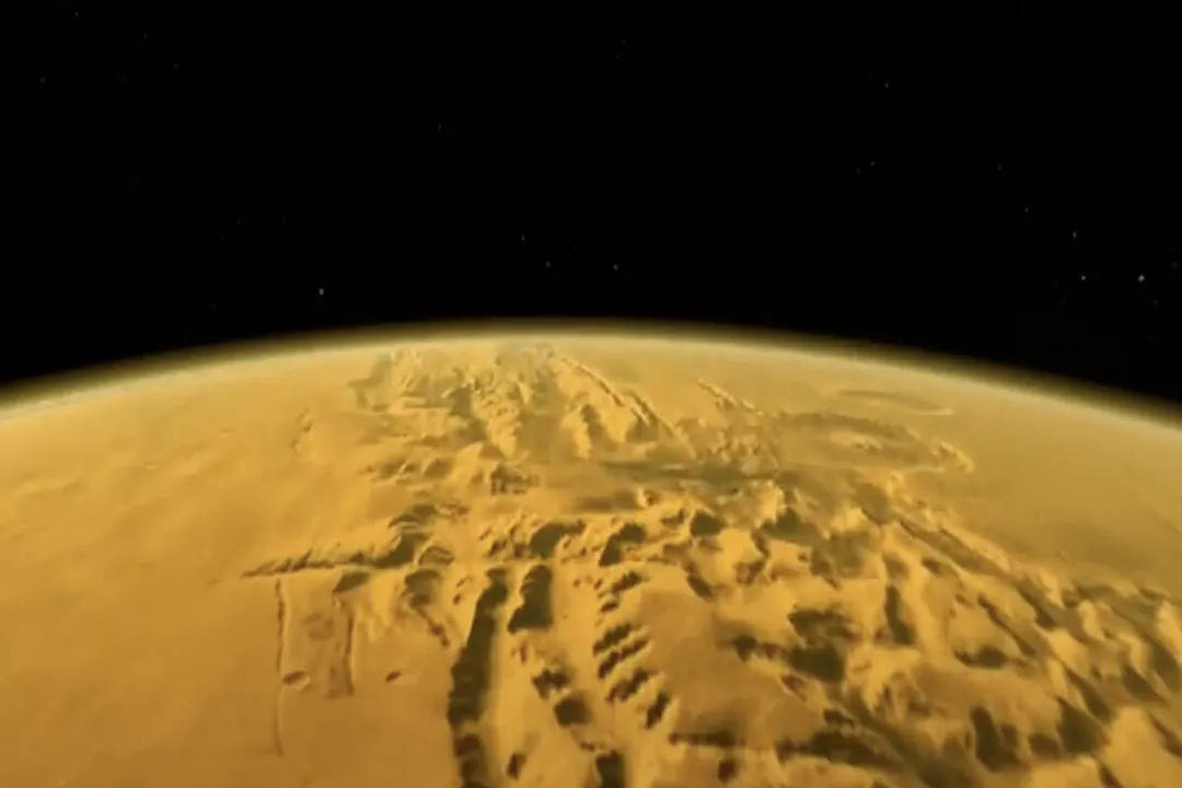 What is the evidence that there was water on Mars?, Vast Ice Stores