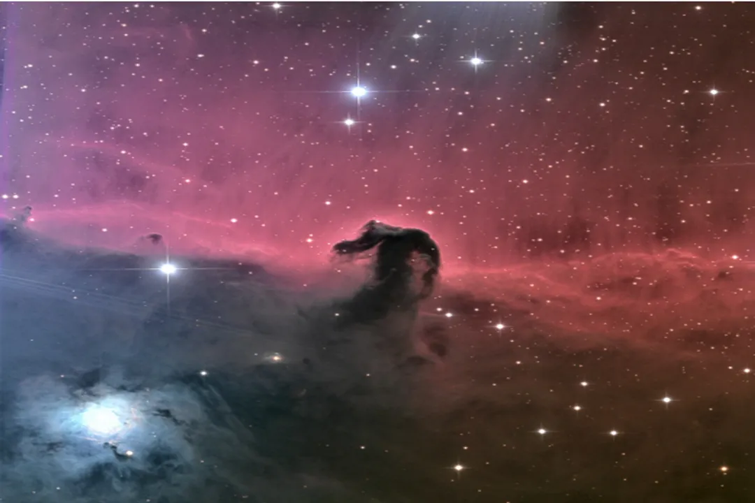 What is the main difference between a dark nebula and an emission nebula?, Physical Contrast Summary