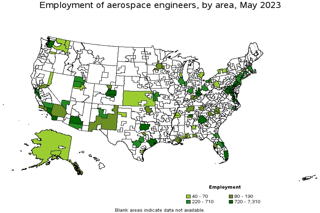 What space company pays the most?, Average Earnings Baseline