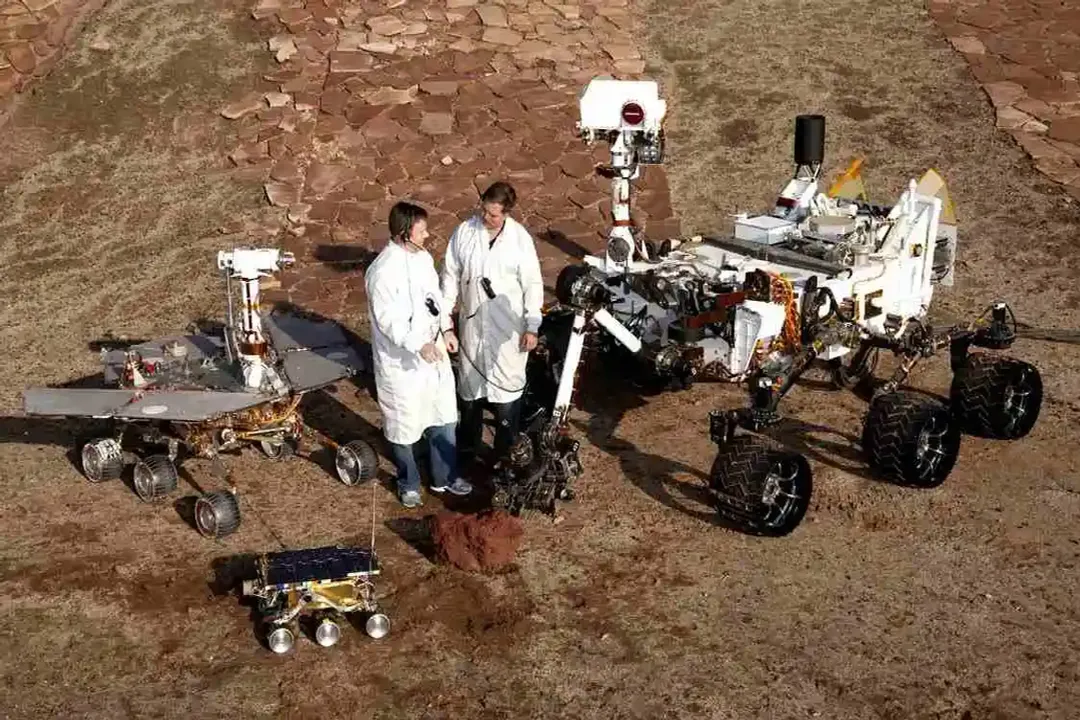 What was the job of the Spirit and Opportunity rovers when they landed on Mars?, Landing Sites