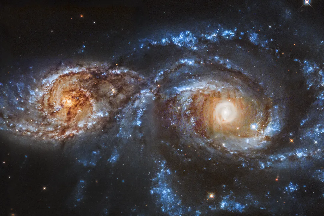 What would happen to Earth if two galaxies collide?, Stellar Spacing