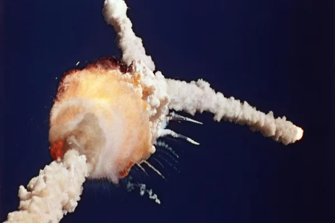 What year did the NASA rocket explode?