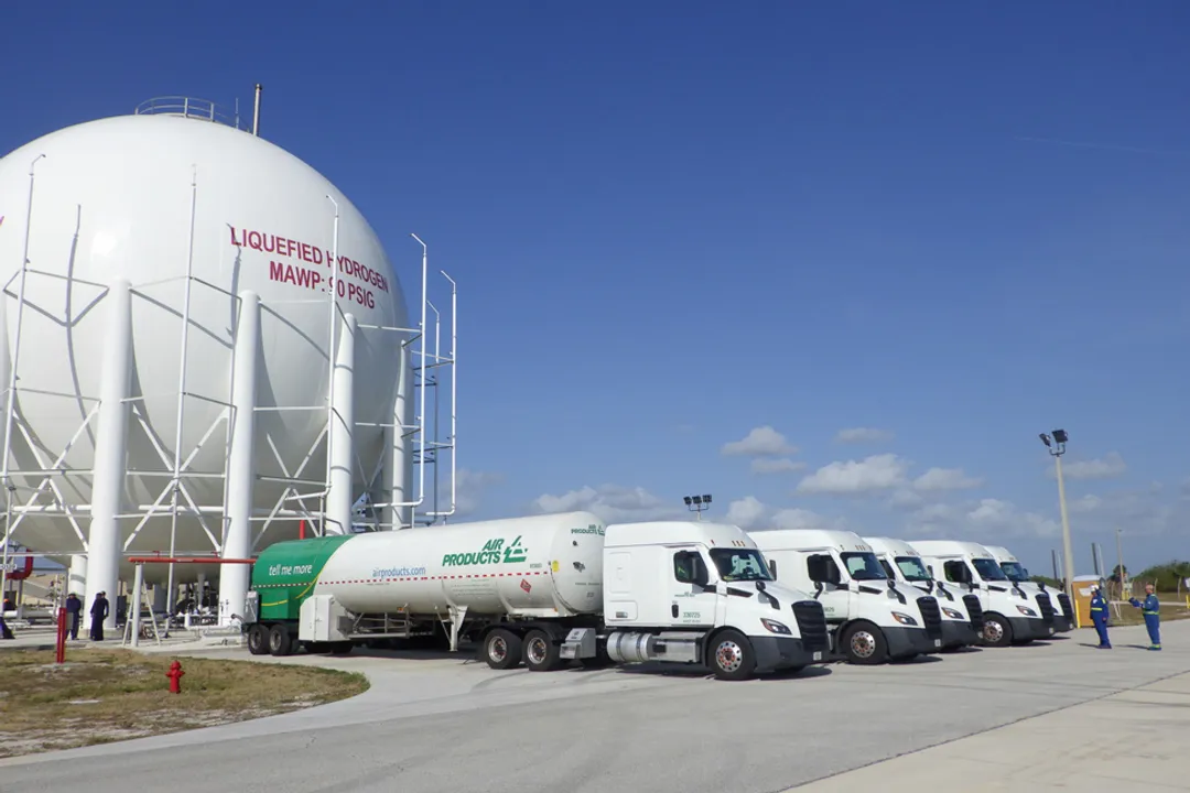 Where does NASA get its hydrogen?