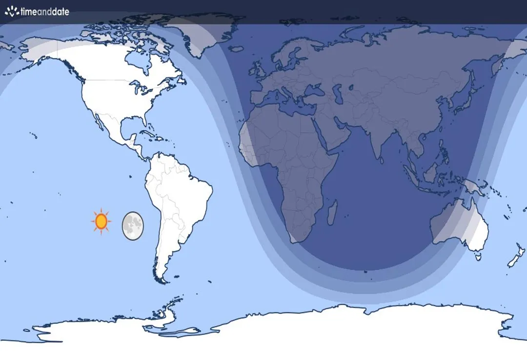 Where is the Sun located during the day?