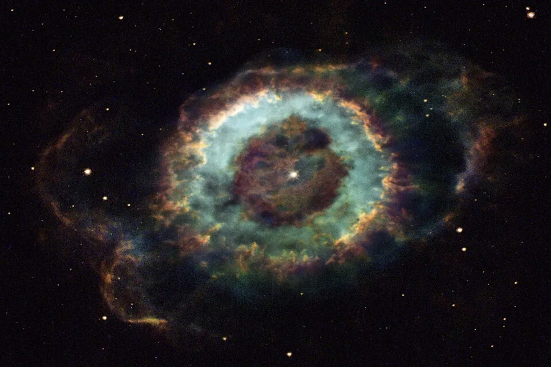 Who discovered the ghost nebula?