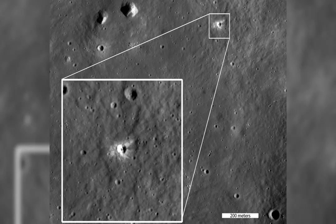 Are there any active craters on the Moon?