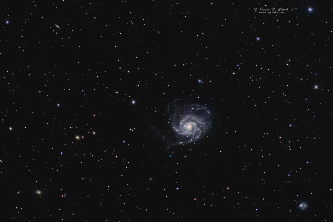 Can you see the Pinwheel Galaxy with binoculars?, Locating The Quarry