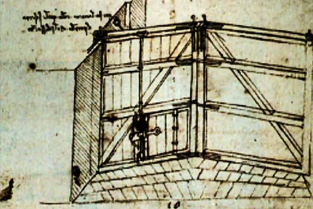 Did Leonardo da Vinci invent the lock?