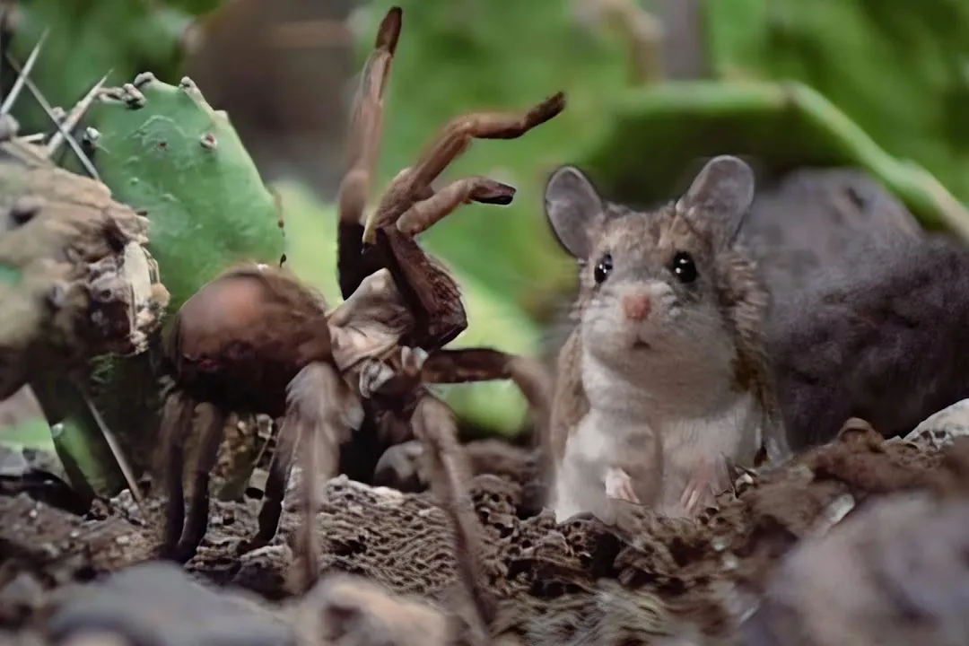 Do grasshopper mice eat tarantulas?