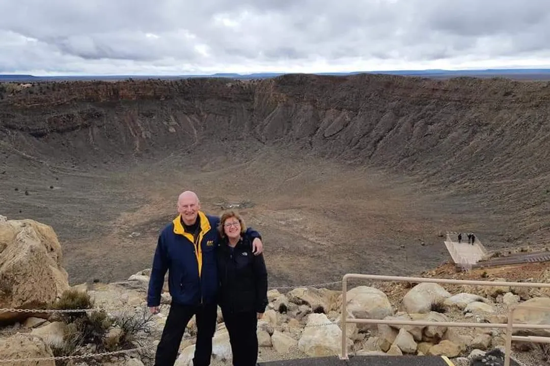 How big was the asteroid that made the Barringer crater?, Impact Velocity Energy