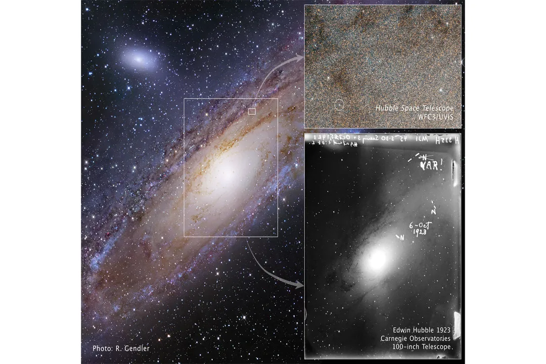 How did Edwin Hubble impact the world?, Athlete Scholar