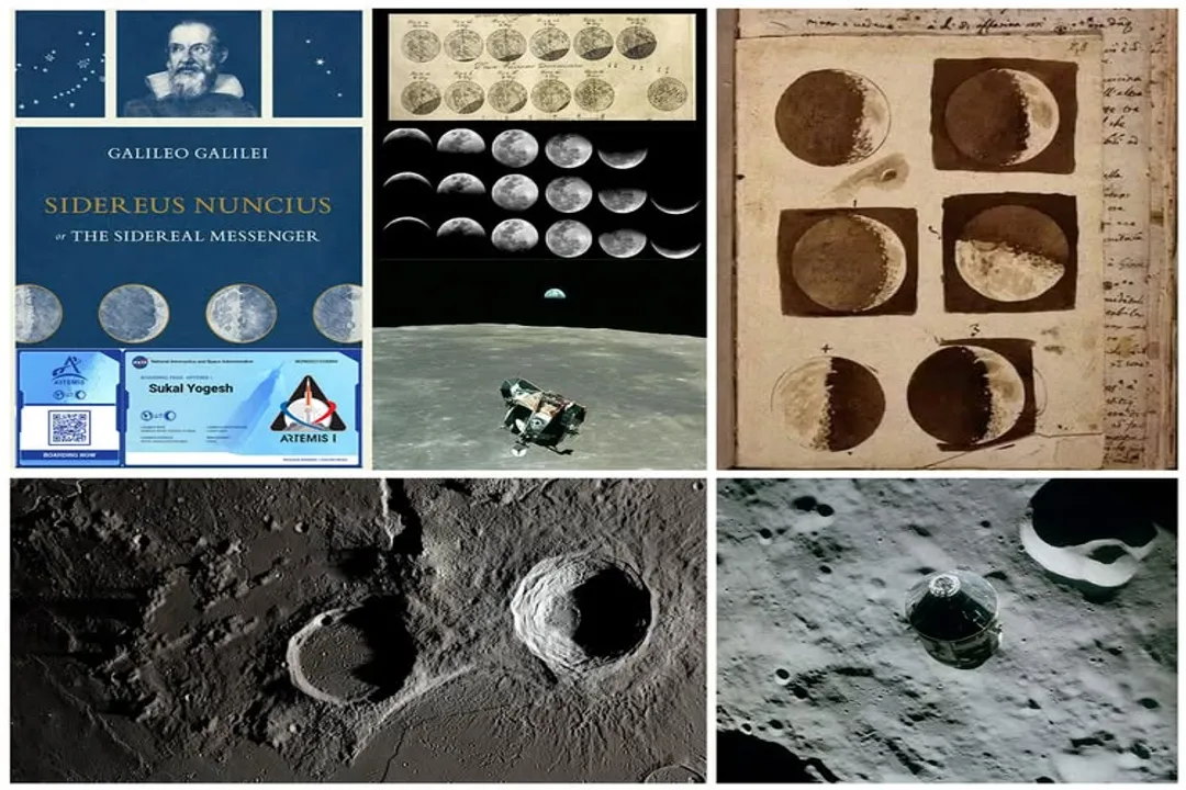 How did Galileo describe the Moon's surface?, Celestial Perfection