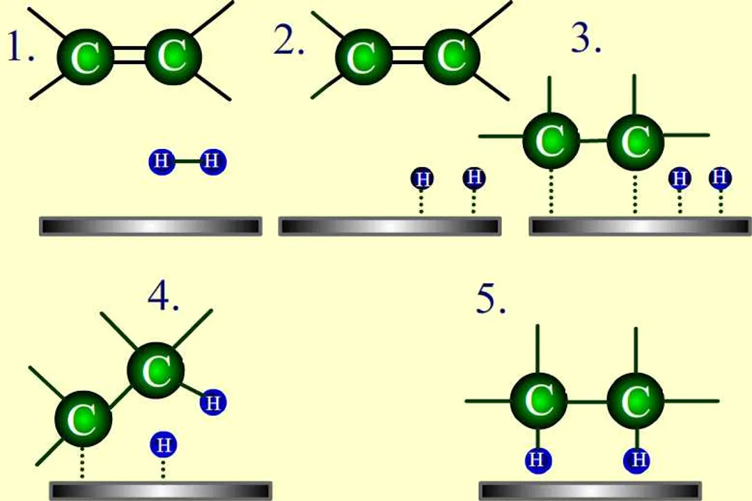 How do catalysts lower activation energy?