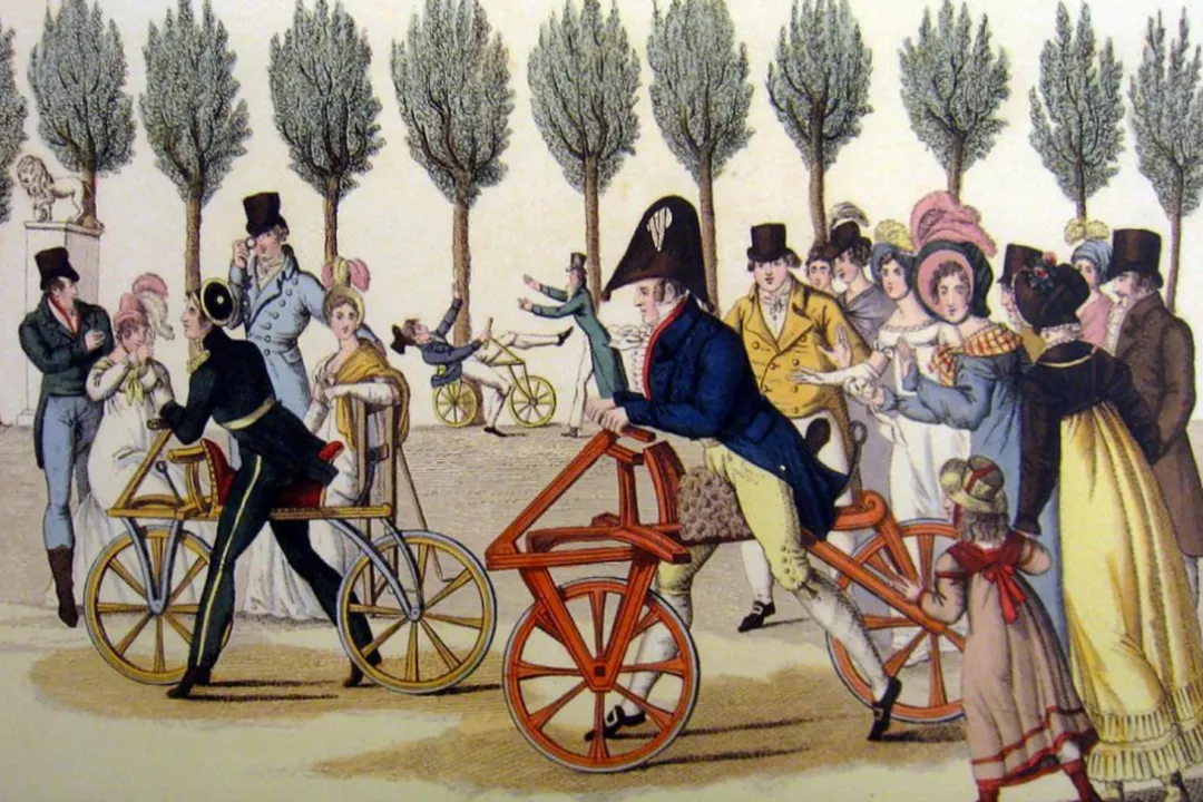 Was the bicycle invented in France?, Steerable Runner