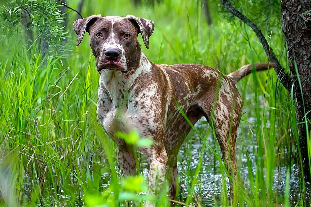 What are some fun facts about the Catahoula?, Mottled Marks