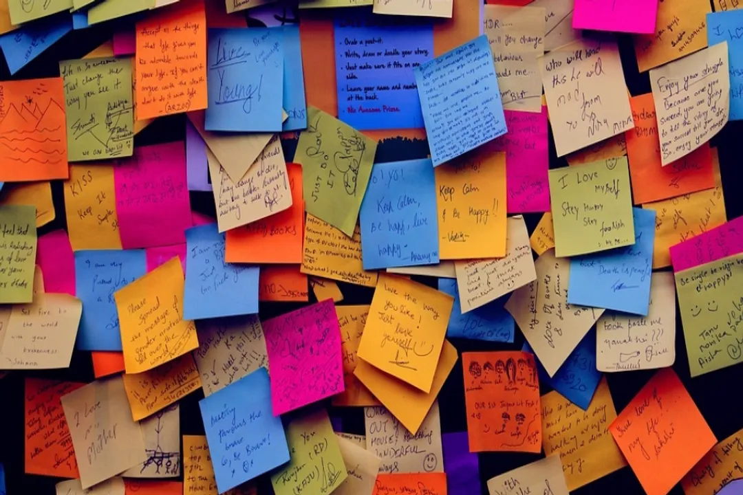 What are the disadvantages of Post-it Notes?, Organizational Chaos