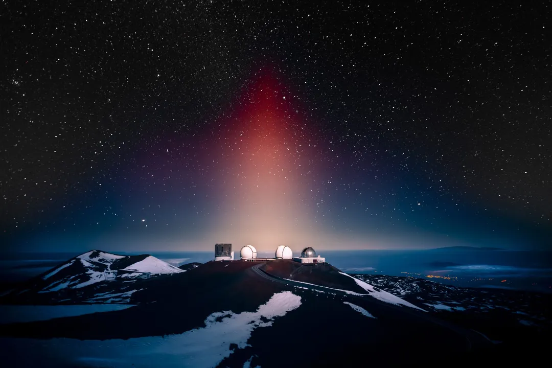 What are the largest three telescopes in the world?