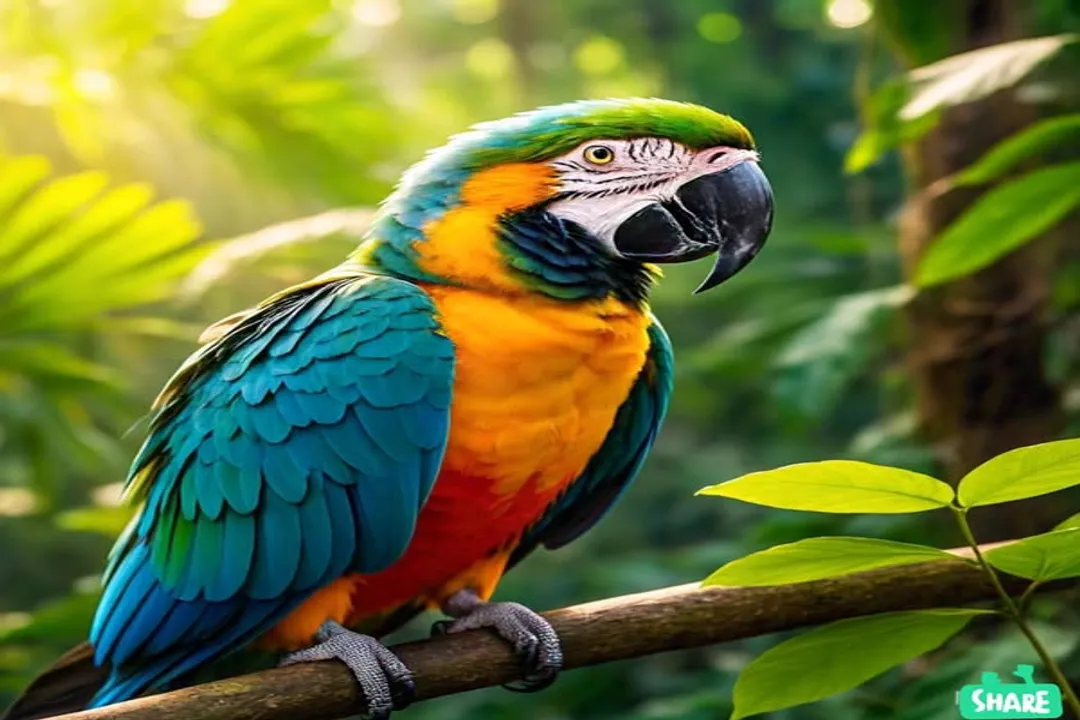 What are the physical characteristics of a parrot?, Beak Form