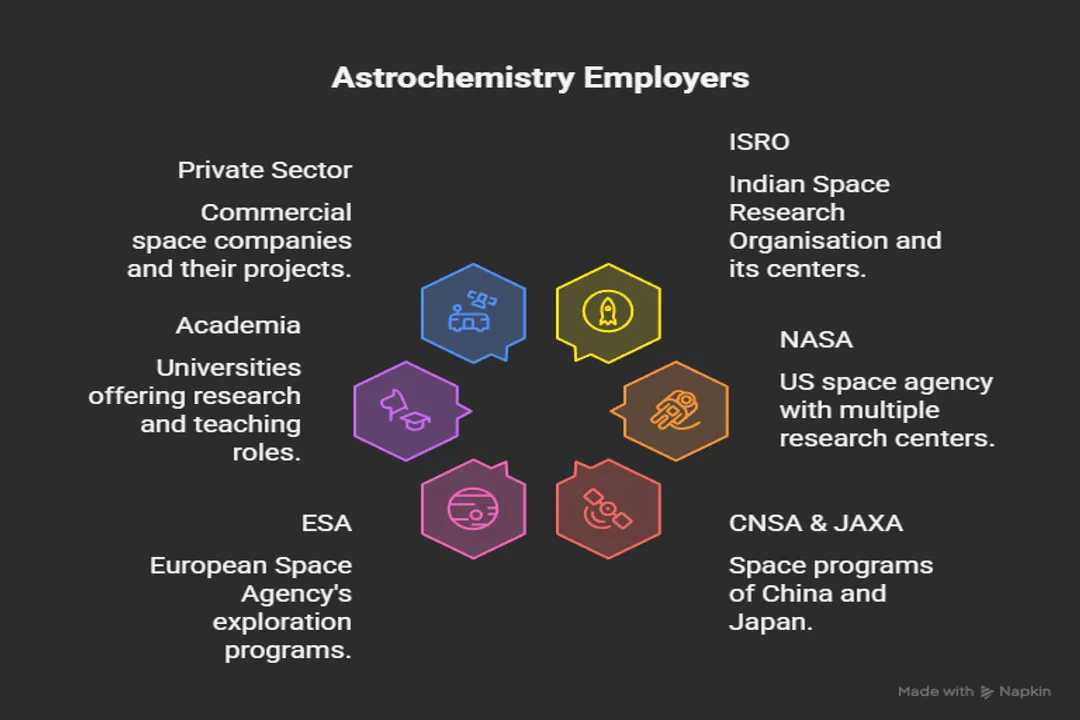 What careers are in astrochemistry?