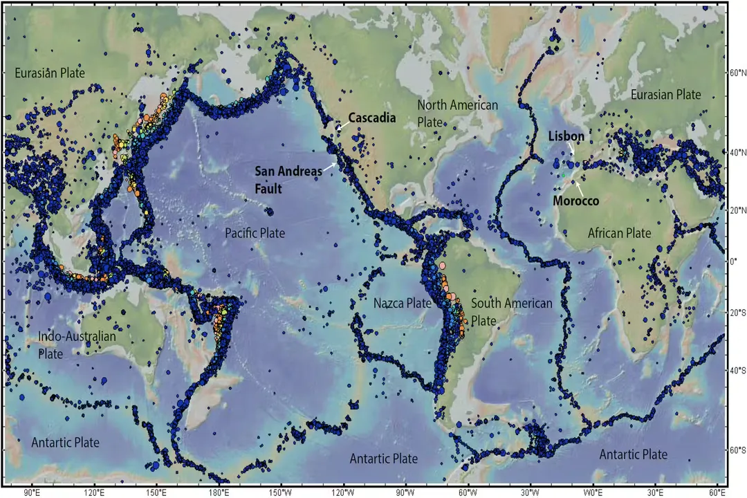 What causes earthquakes along fault lines?, Tectonic Interaction