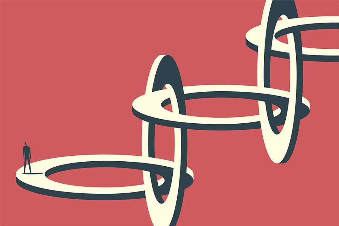 What causes optical illusions?