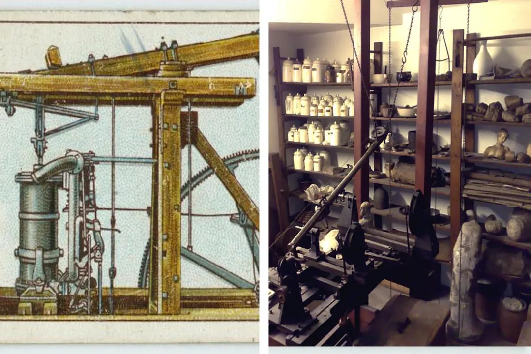 What did James Watt do and why was it significant?, Atmospheric Engine Limits