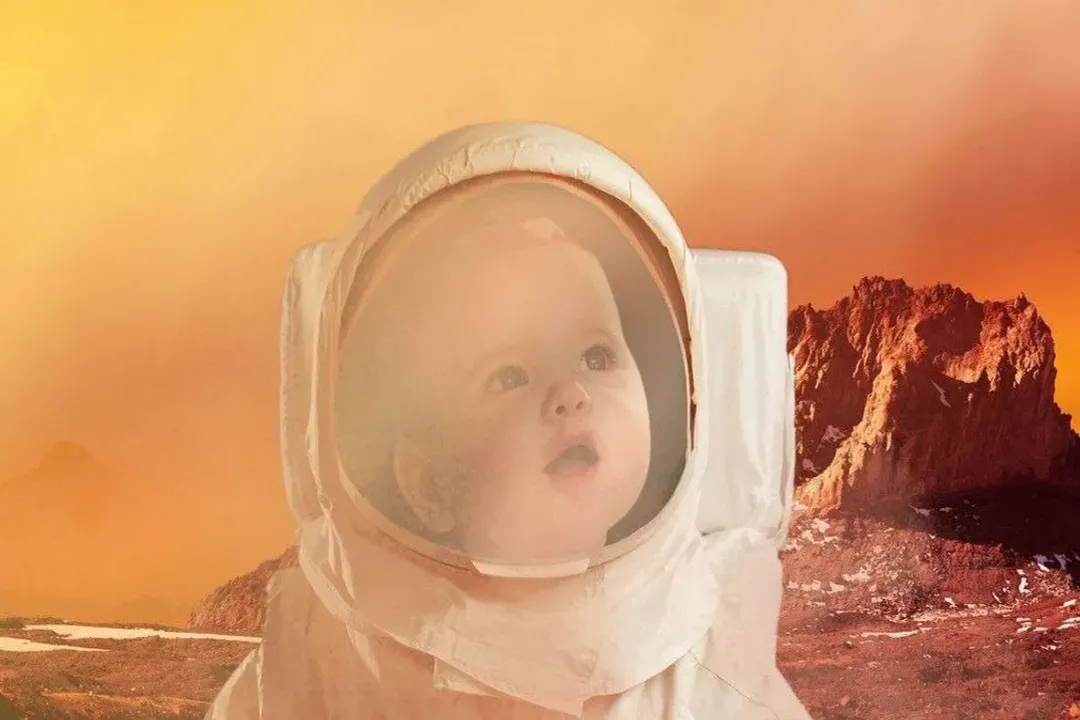 What happens if a baby is born on Mars?