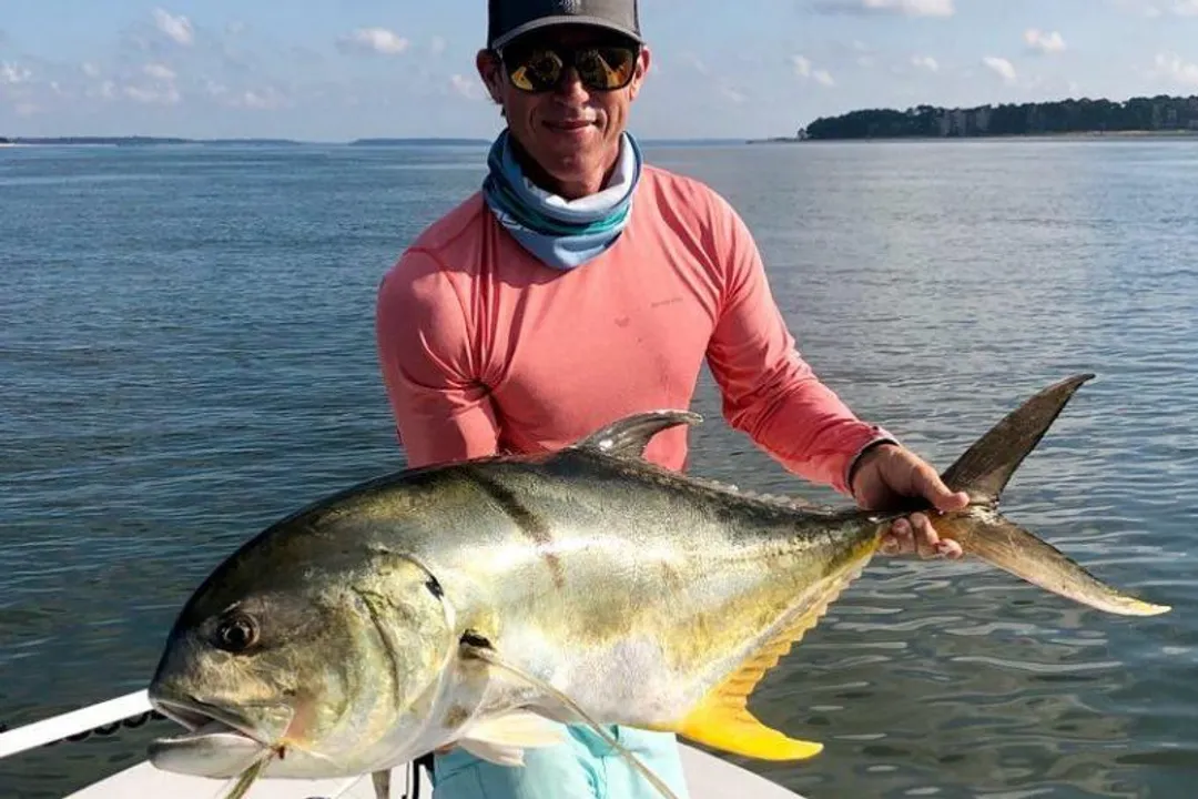 What is the biggest jack crevalle ever caught?, Young Angler Capture