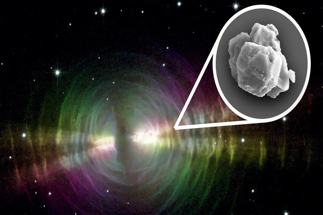 What is the oldest material ever found on Earth?, Cosmic Relics